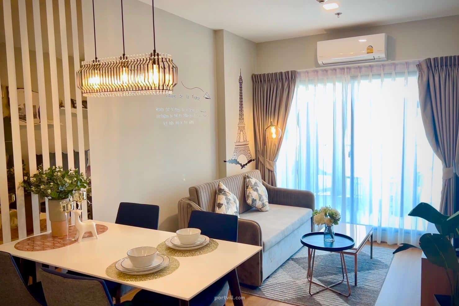 Apartamento 2-quartos para venda 1+1 em Downtown Chiang Mai Tailândia área 48m²  Downtown Chiang Mai - foto 1