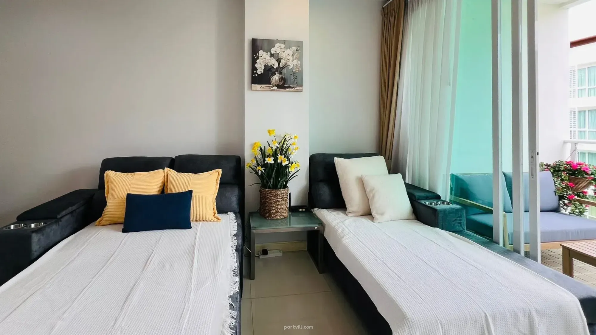 Appartamento 2 locali 1+1 vicino al mare a Khao Takiab Thailandia 55m² presso The Breeze Hua Hin Khao Takiab - foto 9