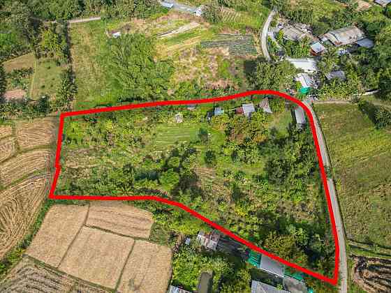 Terrain au centre de Chiang Mai Thaïlande terrain en ville 7741.2m²  Centre de Chiang Mai