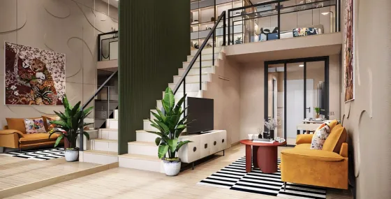 Apartment 3-room for sale 2+1 in Khlong San Thailand area 46m² 19 floor Khlong San