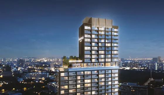 شقة  2 غرف  1+1  على البحر  في باتايا (Pattaya)  تايلاند  30.82 متر مربع  الطابق 35  - The Panora Condominium باتايا (Pattaya)