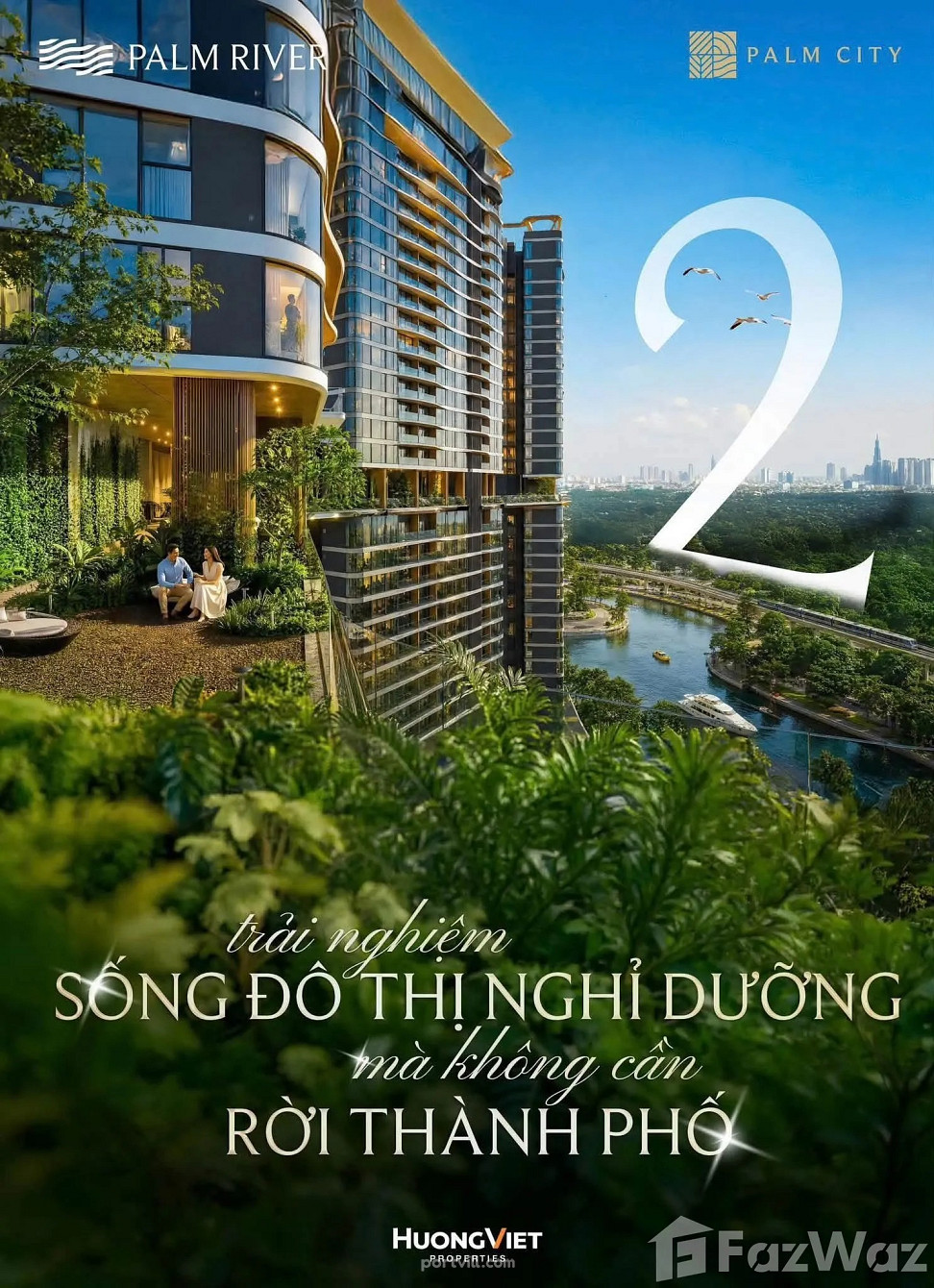 Пәтер 3 бөлмелі 3+1 өзен жанында an phu (undefined)да Вьетнам 90м² қабаты:9 - Palm City An Phu (undefined) - фото 4