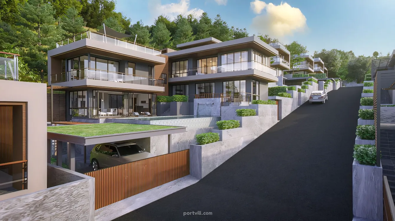 Villa by the sea in Karon Thailand area 530m² 3 floors Karon - foto 13