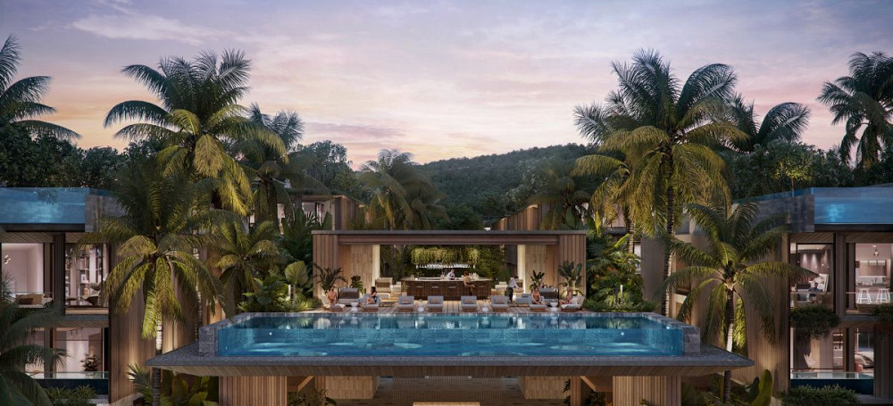 Appartamento 1 locali 1+0 monolocale nella Spiaggia di Layan Thailandia 72m²  Spiaggia di Layan - foto 6