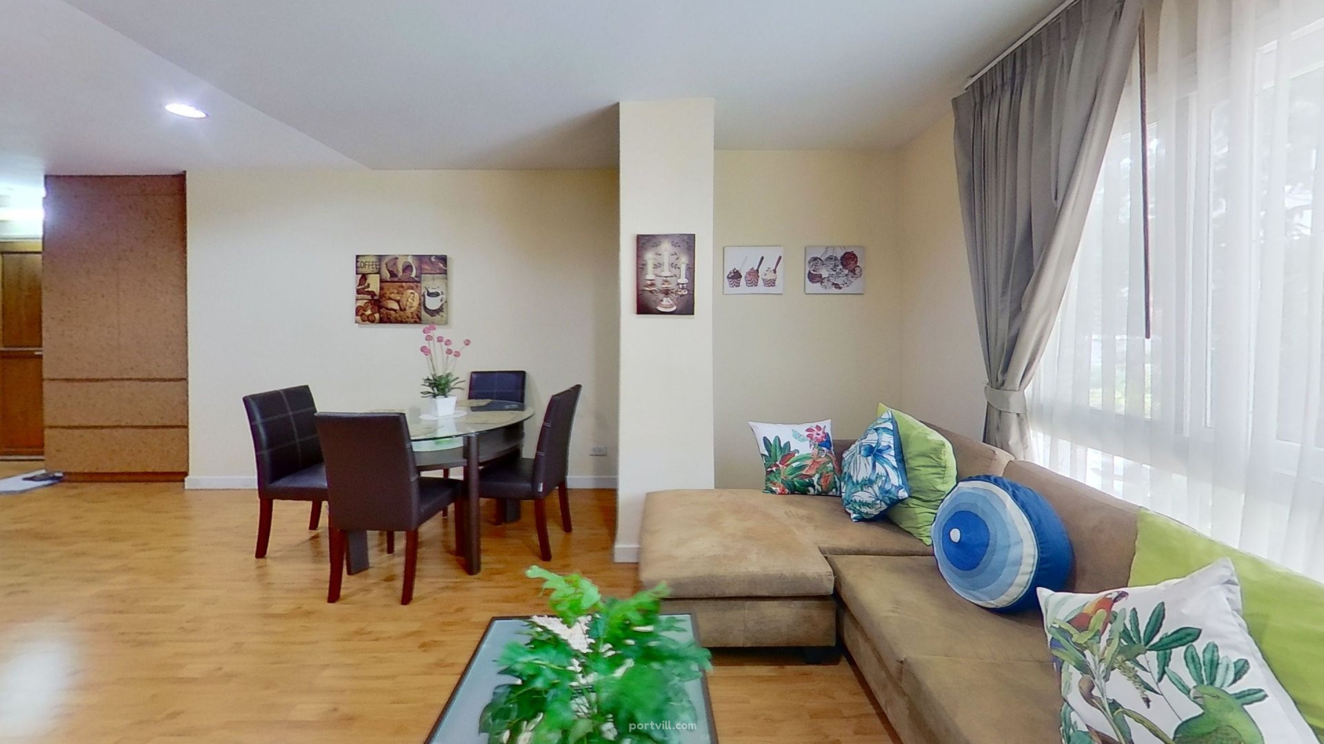 Apartemen 1 kamar untuk dijual studio 1+0 di Downtown Chiang Mai Thailand luas 77m² lantai 2 Downtown Chiang Mai - foto 6