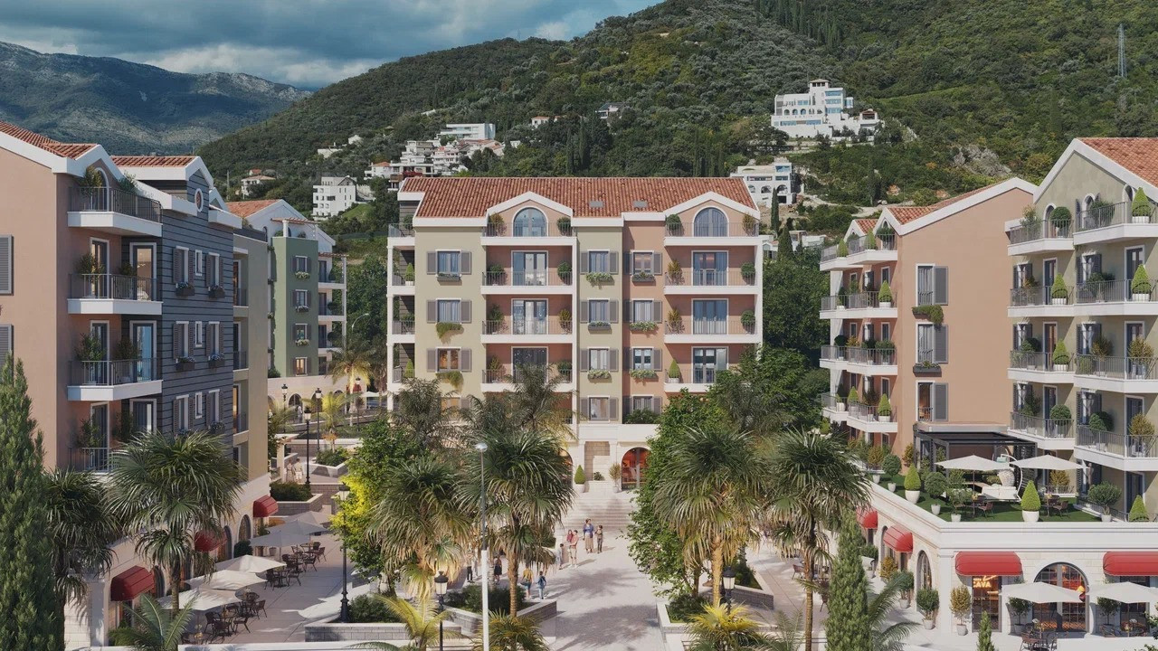 Apartment 2-room for sale by the sea in the city of Tivat Montenegro area 52m² 1 floor in Galop Tivat (city) - photo 3