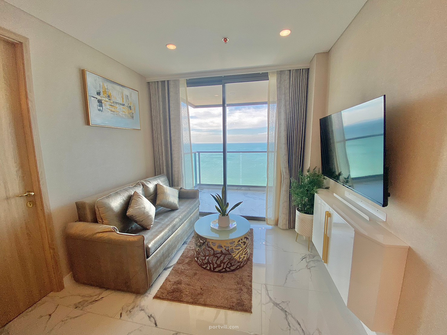 Апартамент 2-стаен 1+1 на море в Джомтиен (Jomtien) Тайланд площ 79 м²  Джомтиен (Jomtien) - снимка 8