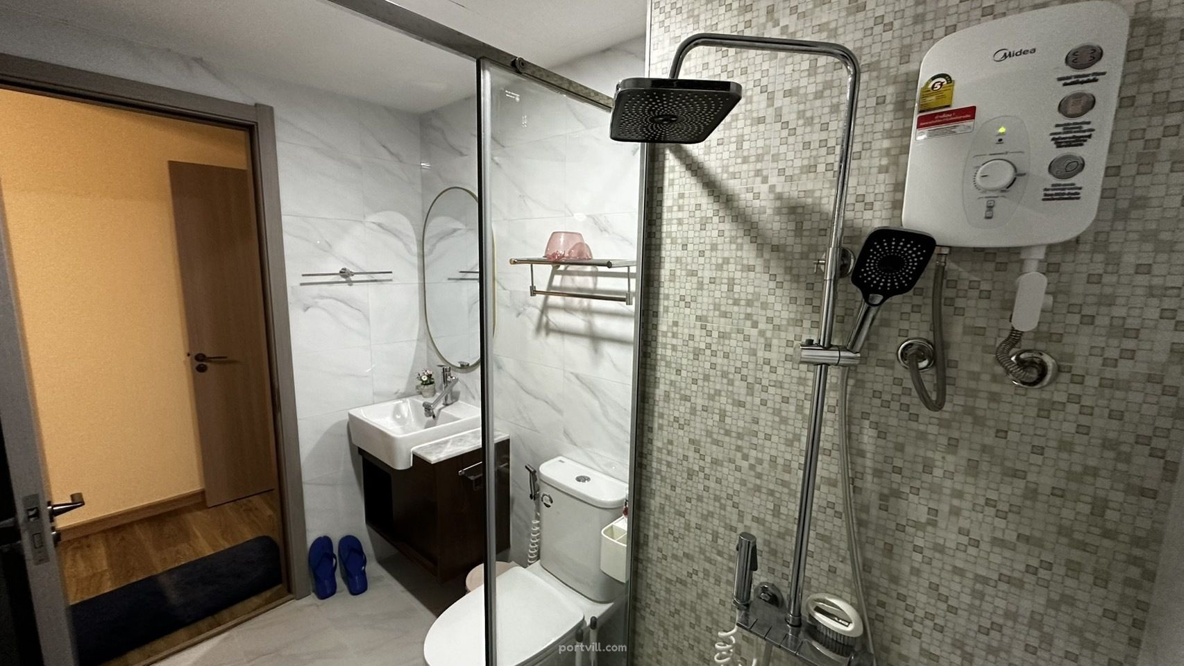 Apartemen 3-kamar untuk dijual 2+1 di San Sai Thailand luas 55m² 1 lantai di The One Chiang Mai  San Sai - foto 12
