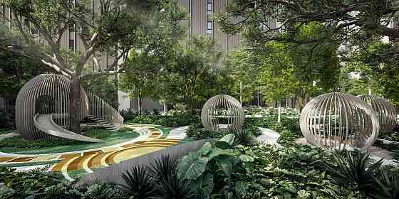 公寓  1室 在曼谷市中心 (Downtown Bangkok) 泰国 22.2平米 25层 - Nue Riverest Ratburana 曼谷市中心 (Downtown Bangkok)