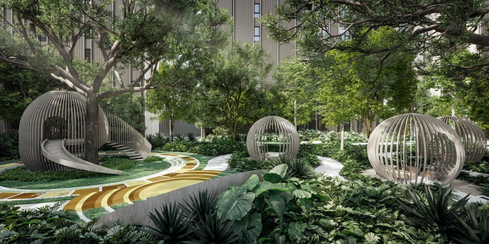 公寓  1室 在曼谷市中心 (Downtown Bangkok) 泰国 22.2平米 25层 - Nue Riverest Ratburana 曼谷市中心 (Downtown Bangkok) - 照片 2