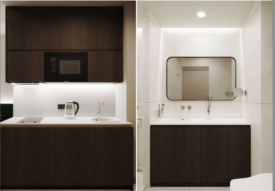 Apartment 1-room 1+0 studio by the sea in Batumi Georgia area 28.8m² 13 floor Central Batumi - photo 4