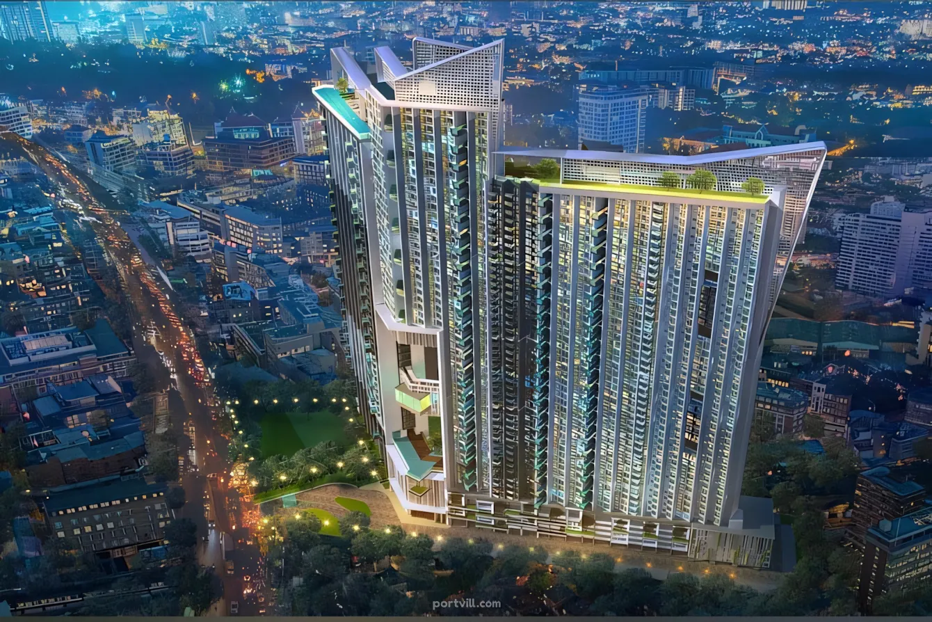 Апартамент 2-стаен 1+1 на море в Джомтиен (Jomtien) Тайланд площ 34 м²  в Copacabana Coral Reef Jomtien Джомтиен (Jomtien) - снимка 1