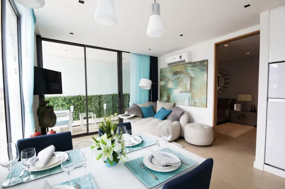 Apartment 2-room for sale 1+1 by the sea in Pratumnak Hill Thailand area 34.78m² 4 floor in Aurora Pratumnak Pratumnak Hill