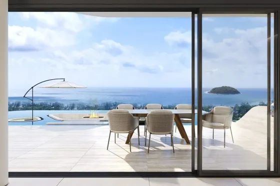 Villa vicino al mare a Kata Thailandia area 514m² 2 piani Kata