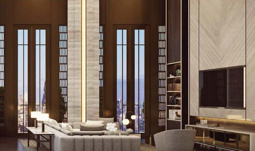 شقة  2 غرف  1+1  في سوخومفيت (Sukhumvit)  تايلاند  47 متر مربع  الطابق 32  - Mulberry Grove Sukhumvit سوخومفيت (Sukhumvit) - صورة 5