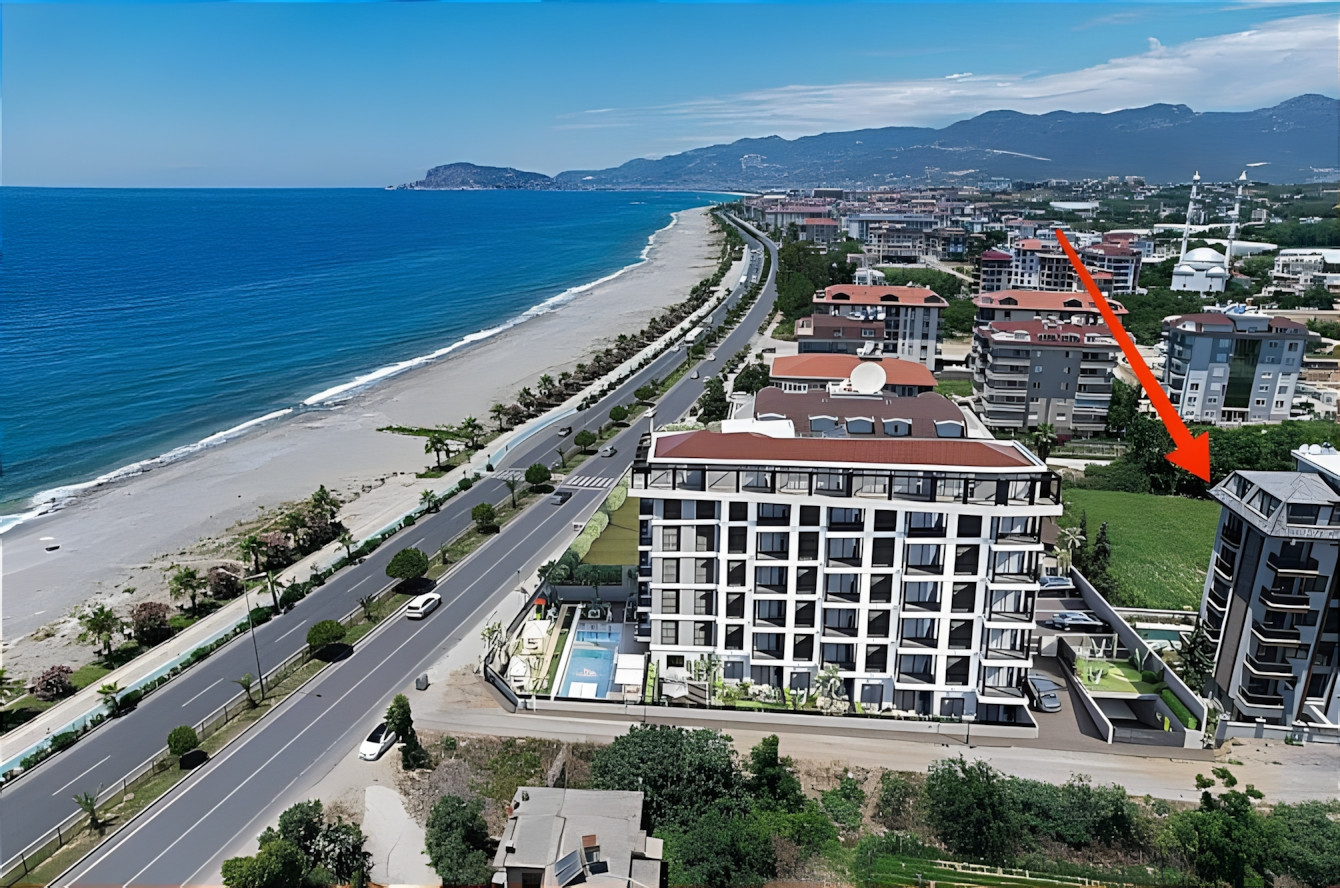 2-Zimmer Wohnung mieten 1+1 am Meer in Kestel (Alanya) ({geo.district}) Türkei 50m² 2 Stock Kestel (Alanya) - foto 1