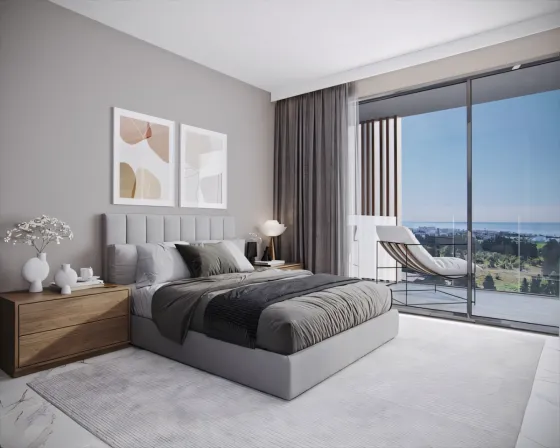 1-Zimmer Wohnung 1+0 studio am Meer im Stadtzentrum von Paphos Republik Zypern 36m²  Paphos Stadtzentrum