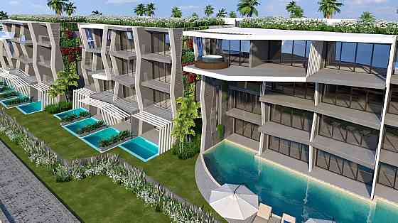 Apartment 1-room for sale 1+0 studio by the sea in  Mai Khao Thailand area 41m²  Mai Khao