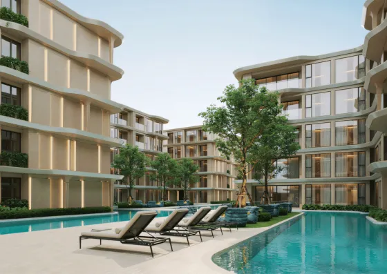Apartment 1-room for sale 1+0 studio by the sea in Layan Beach Thailand area 40m² Layan Beach