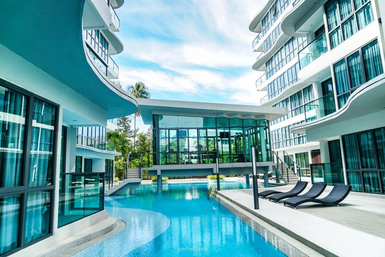 Appartement 3-kamer 2+1 aan zee in Bang Saray Thailand 63.2m² 3e verdieping Bang Saray - foto 3