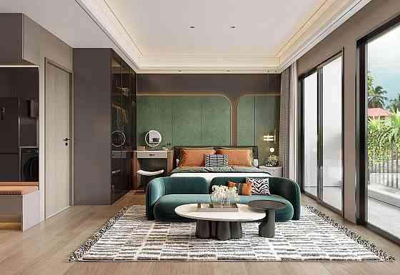 Apartment 1-room 1+0 studio by the sea in Rawai Thailand area 34m² 1 floor Rawai