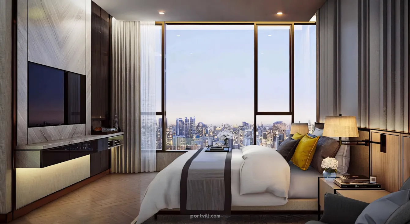 Apartment 2-room for sale 1+1 in Sukhumvit Thailand area 47m² 32 floor in Mulberry Grove Sukhumvit Sukhumvit - foto 5