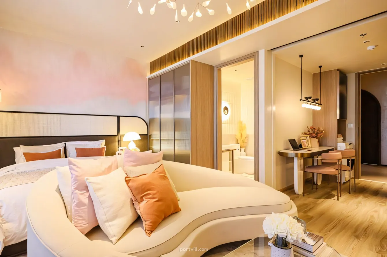 Apartamento 3 habitaciones junto al mar en Na Jomtien Tailandia 50.18m²  Na Jomtien - foto 4