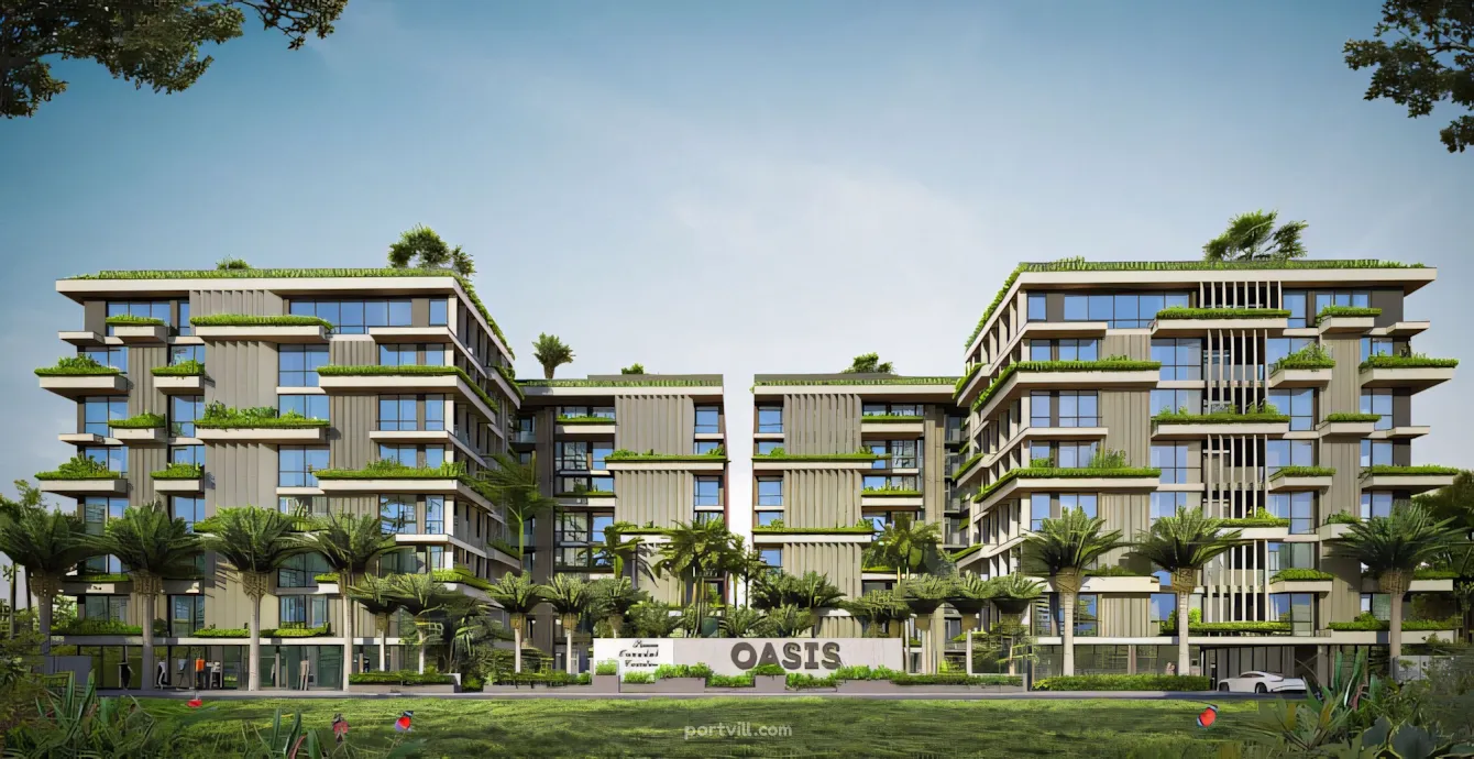 Apartment 2-room for sale 1+1 by the sea in Pattaya Thailand area 47.38m² in Oasis Pattaya - foto 1