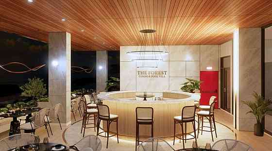 Apartment 2-room for sale 1+1 by the sea in Patong Thailand area 50.89m² 3 floor in THE Forest Patong Patong