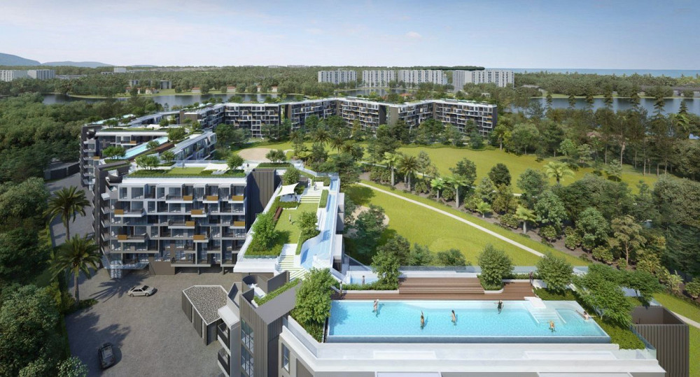 آپارتمان  1 خوابه  استودیو 1+0  در پوکت تاون (Phuket Town)  تایلند  29 متر  طبقه 2  - Skypark Celeste پوکت تاون (Phuket Town) - عکس 4