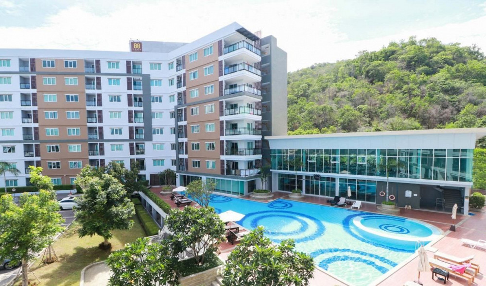 Appartement 2-kamer 1+1 in het Centrum van Prachuap Khiri Khan Thailand 40.93m² 6e verdieping in THE 88 Condo Huahin Centrum van Prachuap Khiri Khan - foto 2