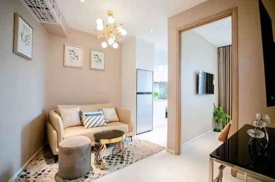 Apartment 1-room for sale 1+0 studio by the sea in Na Jomtien Thailand area 29m² 58 floor in Copacabana Beach Jomtien Na Jomtien