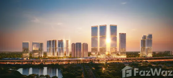 Apartamento 4 habitaciones 3+1 en An Phu (District 2) Vietnam 115m²  en Palm City An Phu (District 2)