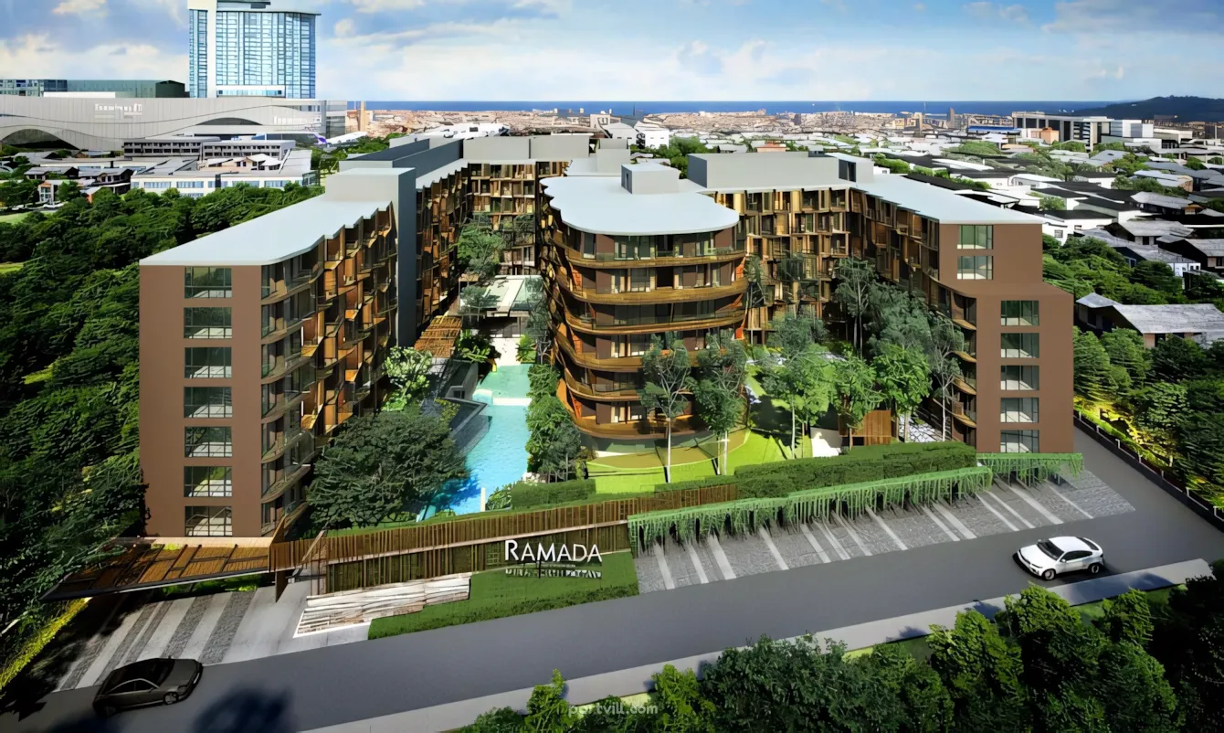 شقة  2 غرف  1+1  على البحر  في باتايا (Pattaya)  تايلاند  55 متر مربع  الطابق 4  - Ramada Mira باتايا (Pattaya) - صورة 12