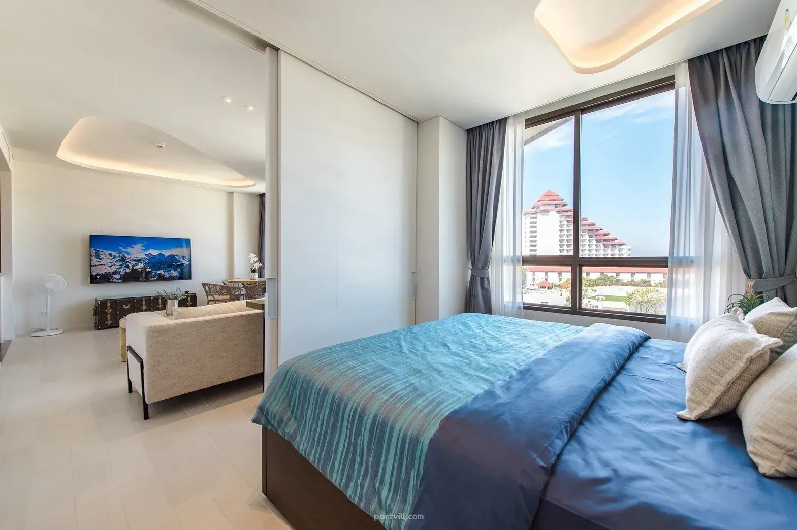 آپارتمان  3 خوابه  2+1  در کنار دریا  در کائو تاکیاب (Khao Takiab)  تایلند  64 متر  طبقه 5  -  Veranda Residence Hua Hin کائو تاکیاب (Khao Takiab) - عکس 13