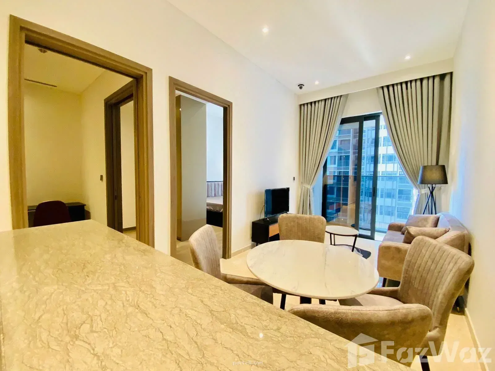 Апартамент 2-стаен 1+1 в Да Као (Дистрикт 1) Виетнам площ 51 м² етаж: 11 в The Marq Да Као (Дистрикт 1) - снимка 1