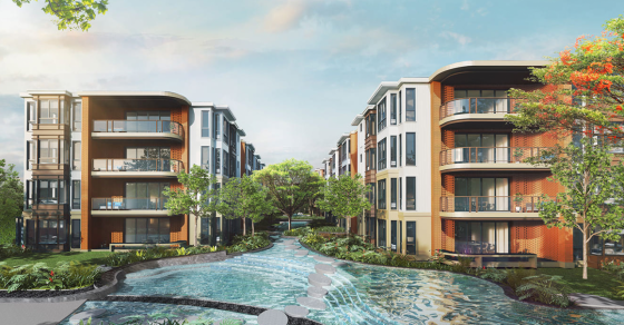 Квартира 2-комнатная 1+1 у моря в Хуахине (Hua Hin) Таиланд площадь 37м² 3 этаж в Sasara Хуахин (Hua Hin)