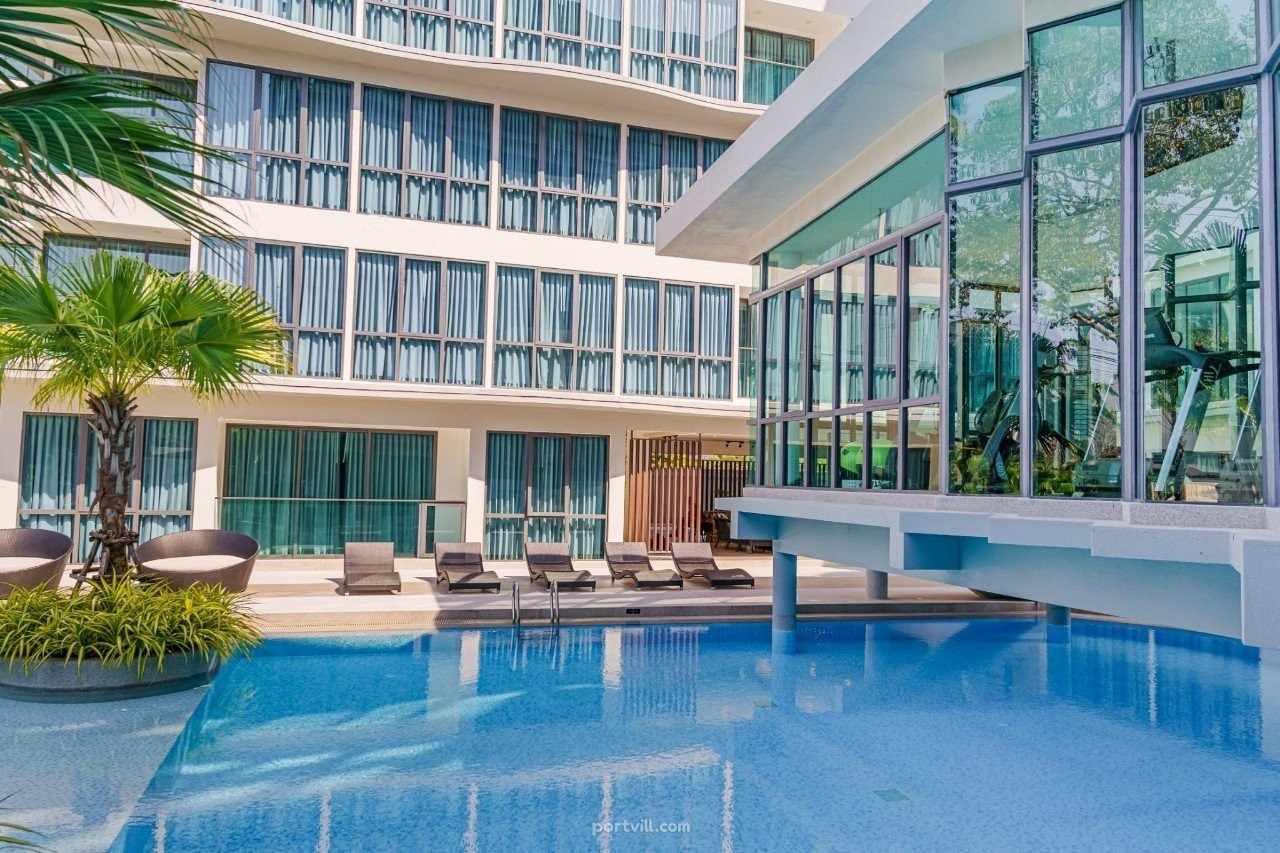 Appartement 3-kamer 2+1 aan zee in Bang Saray Thailand 63.2m² 3e verdieping Bang Saray - foto 2