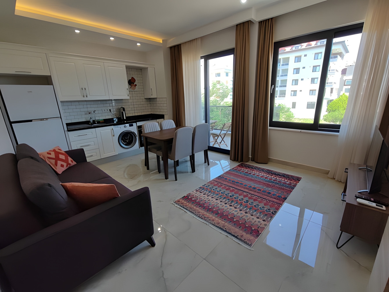 2-Zimmer Wohnung mieten 1+1 am Meer in Kestel (Alanya) ({geo.district}) Türkei 50m² 2 Stock Kestel (Alanya) - foto 7