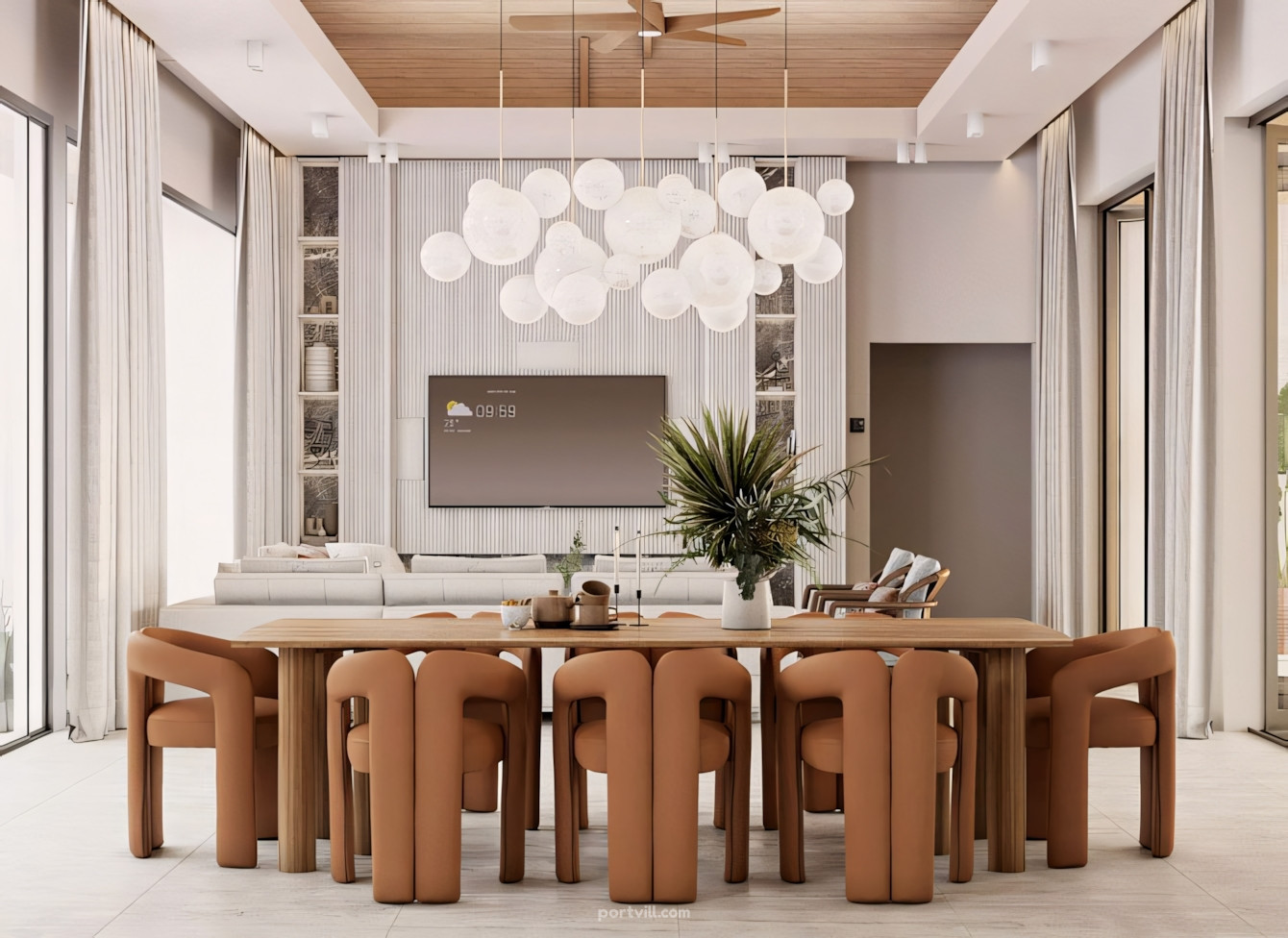 Villa Choeng Thale'de Tayland 404m² alan 1 katlı Choeng Thale - fotoğraf 9