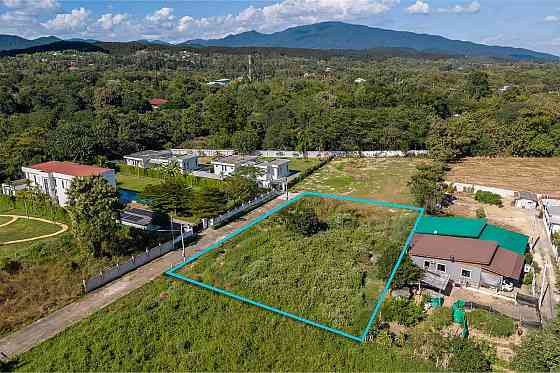 Terreno {geo.city.in} Tailândia lote dentro dos limites da cidade 1520m²  Downtown Chiang Mai