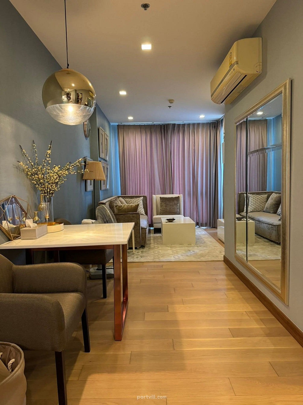 Appartement 2-kamer 1+1 in Chang Khlan Thailand 51m² 11e verdieping in The Astra Condo Chang Khlan - foto 7