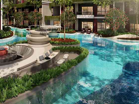 Apartment 2-room in Bang Tao Thailand area 40m²  Bang Tao