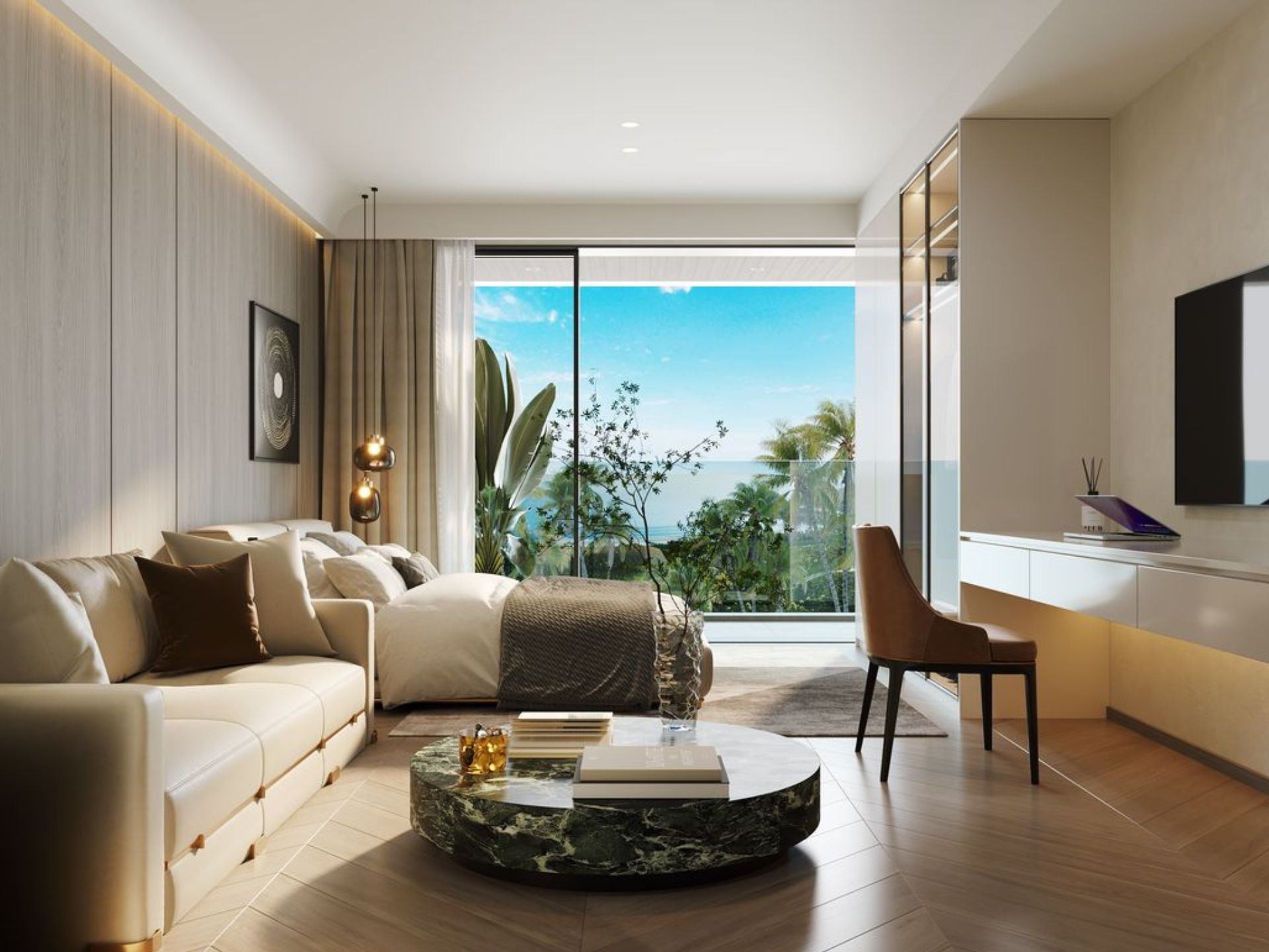 Apartment 2-room by the sea in Chalong Thailand area 37m²  Chalong - photo 4