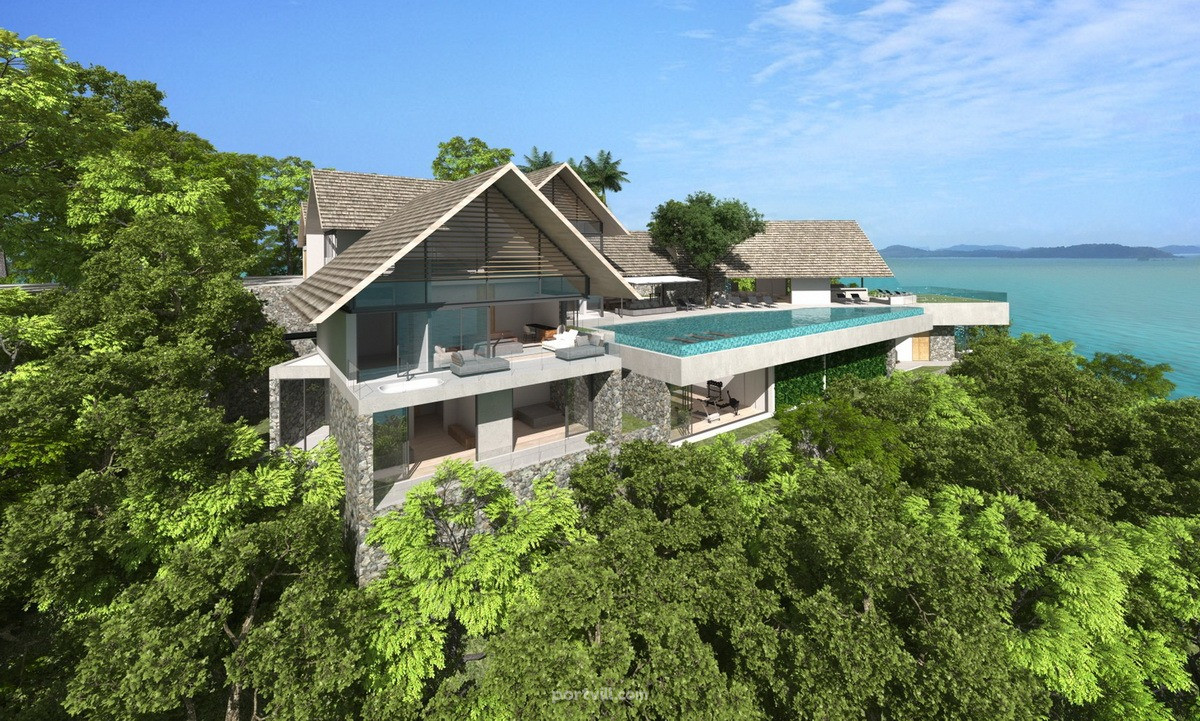 Villa am Meer in Cape Yamu Thailand fläche 1100m² 1 stock Cape Yamu - foto 10