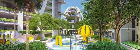 Apartment 4-room for sale 3+1 by the sea in Nai Yang Thailand area 113m² 3 floor Nai Yang