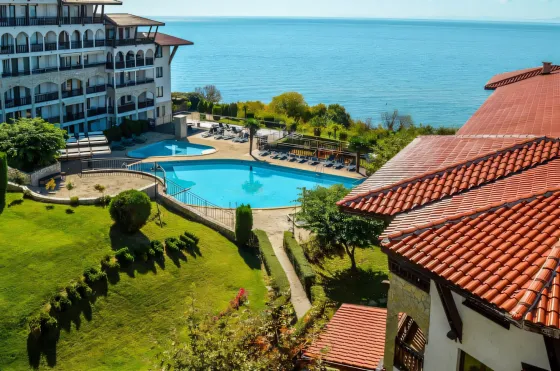 Apartment 2-room for sale 1+1 by the sea in Nesebar (Sveti Vlas) Bulgaria area 138m² 5 floor in Manastira 2 Nesebar