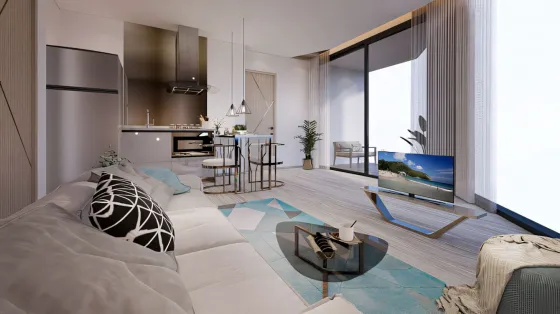 Apartment 1-room for sale 1+0 studio by the sea in Nai Harn Thailand area 35m² 2 floor Nai Harn