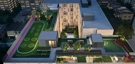 Apartment 3-room for sale 2+1 in Huai Khwang Thailand area 41m² 6 floor in Quintara MHy'GEN Ratchada Huai Khwang