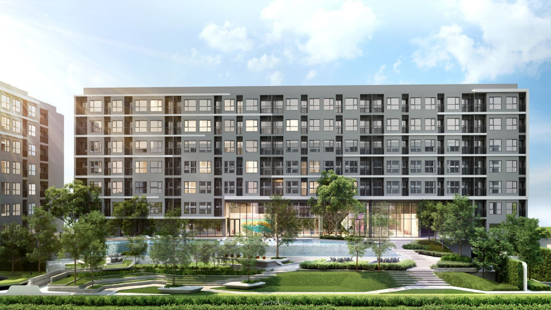 Пәтер 1 бөлмелі 1+0 студия Бангнада (Bang Na) Тайланд 24м²  - So Origin Sukhumvit 105 Бангна (Bang Na) - фото 7